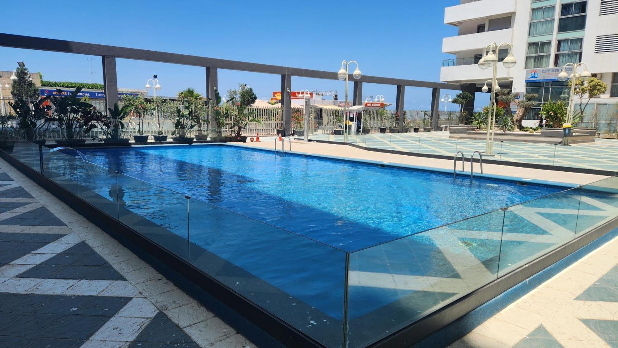 Magnifique Penthouse 160M2 Terrasse 90M2 Vue Mer Tanger Ngoại thất bức ảnh